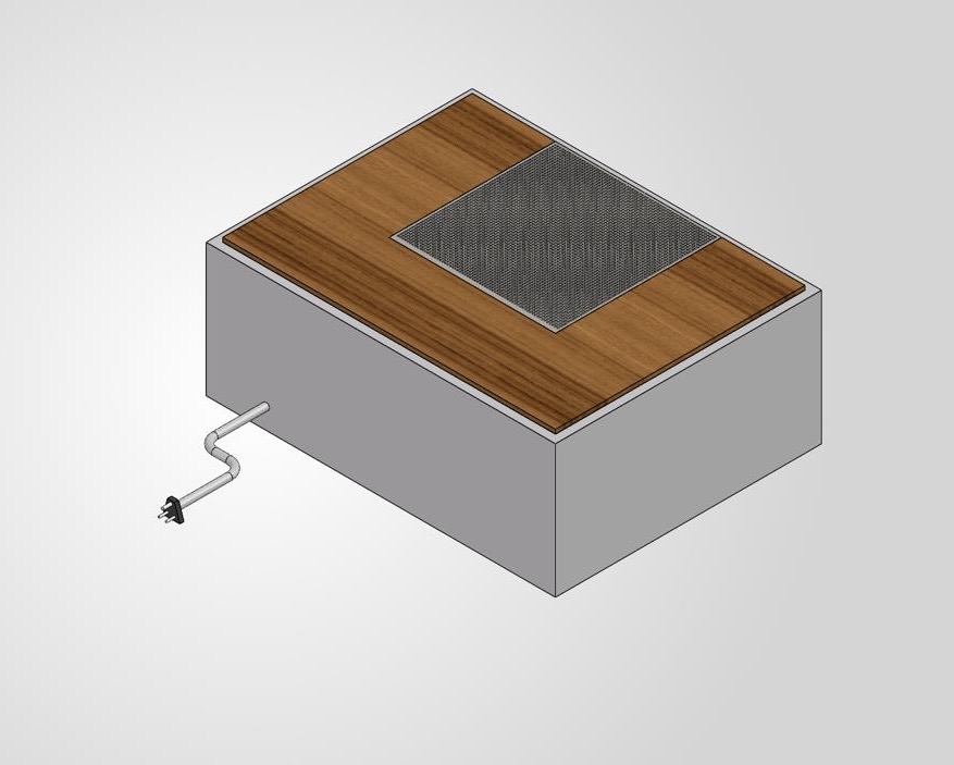 Complete hydraulic press CAD assembly