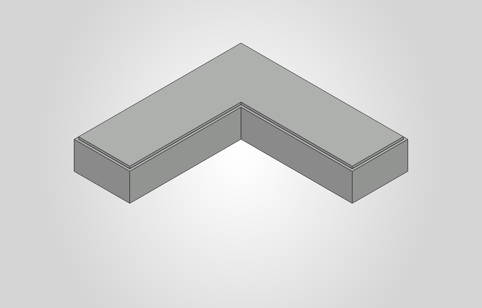 Base plate CAD model