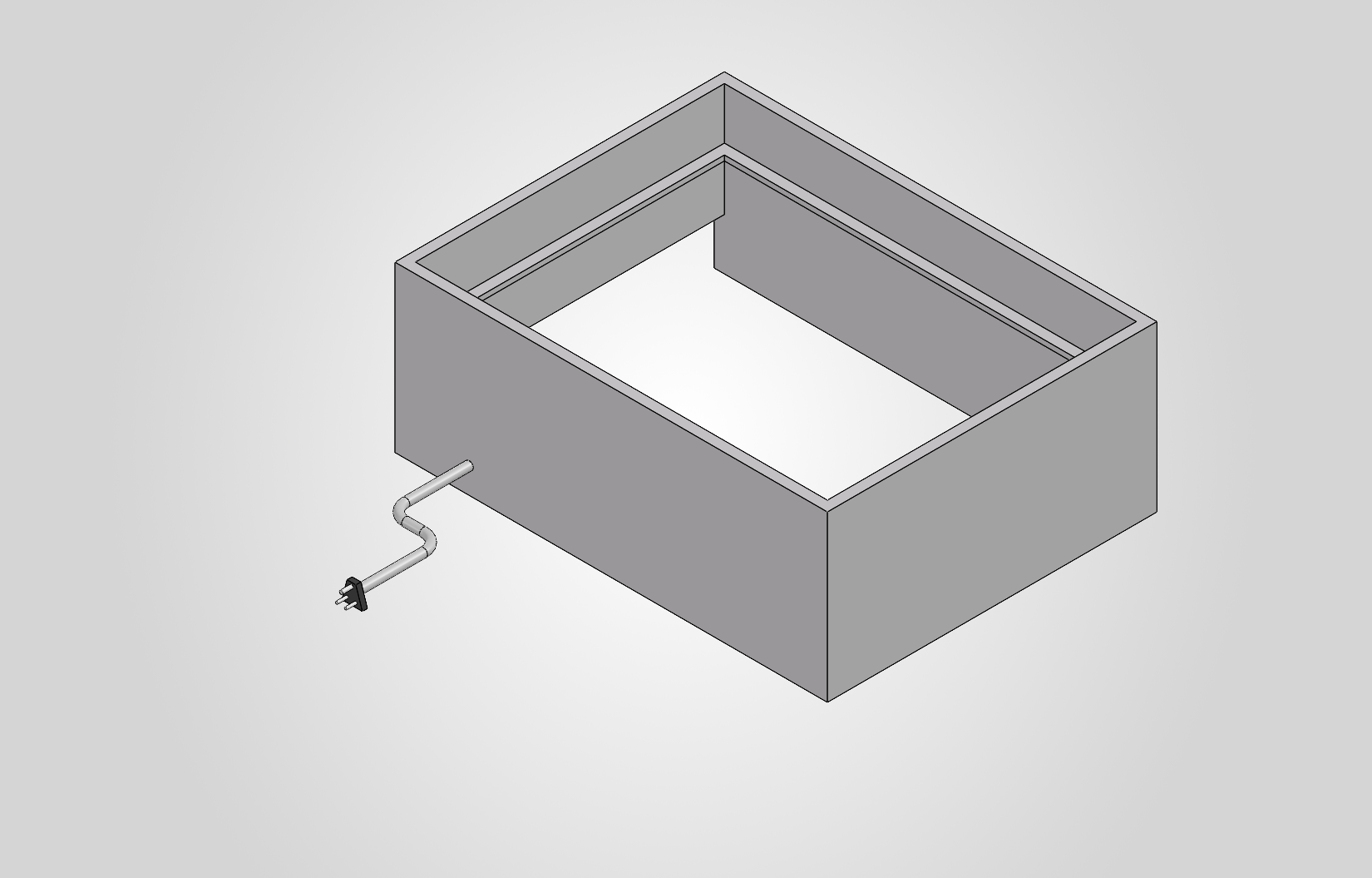 H-Frame CAD model