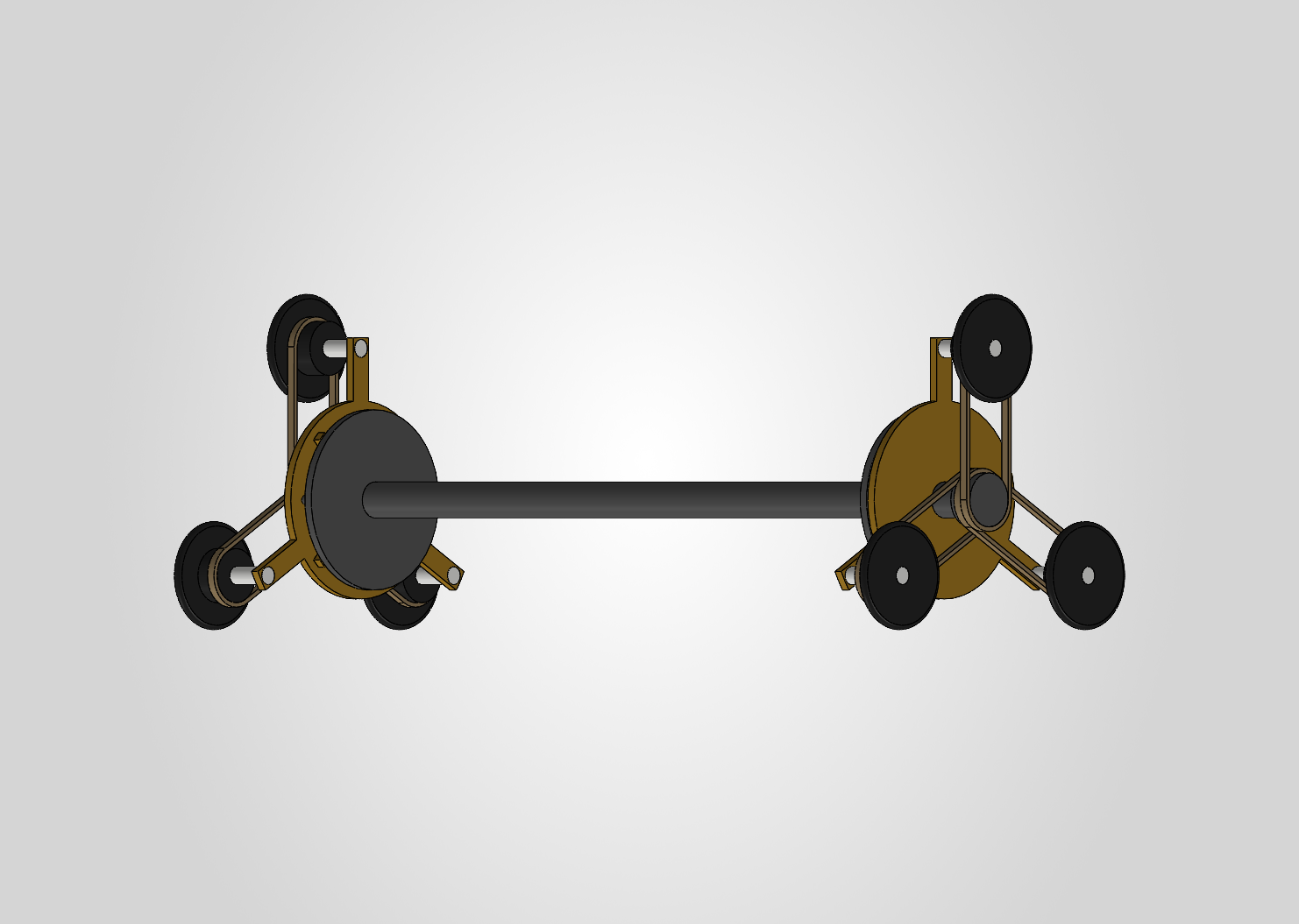 Base plate CAD model